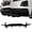 Gloss Black, variant on Ikon Motorsports Rear Diffuser Compatible with 2020-2025 Chevy Corvette C8 Stingray/Z51/E-RAY IKON Style Matte Black ABS Shark Fin Rear Bumper Valance Spoiler Air Dam Chin Splitter Molding