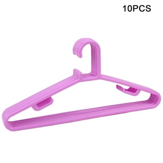 NUZYZ Clothes Hanger Lightweight Foldable Travel Folding Hanger Hook with  Clip for Household