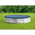 thumbnail image 4 of intex round metal frame pool cover, blue, 15 ft, 4 of 5