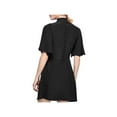 thumbnail image 2 of Free People Womens My Baby Runched Mini Dress, Black, 6, 2 of 2