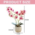 thumbnail image 2 of Película de impresión 3D, doble tenedor, phalaenopsis, bonsái, decoración del hogar, simulación de plantas en macetas, 2 of 5