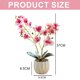thumbnail image 2 of Película de impresión 3D de doble horquilla, bonsái phalaenopsis, decoración del hogar, simulación de plantas en macetas, 2 of 5