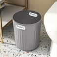 thumbnail image 4 of Clearance! JMYHOAM Kitchen Trash Can Hollow Paper Cans and Convenient Lidless Living Room Bedroom Household Plastic Trash Cans With Pressure Ring Cleaning Supplies, 4 of 7
