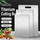 thumbnail image 3 of Titanium Cutting Board Double-Sided Titanium Kitchen Chopping Board, 3 of 4