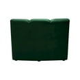 thumbnail image 6 of Meridian Furniture Infinity Green Velvet Modular Chair, 6 of 7