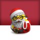 thumbnail image 4 of Figura de pato de goma de vinilo coleccionable de Papá Noel de Tubbz Mini Edition - Mercancía oficial de Numskull Juguetes y coleccionables, 4 of 5