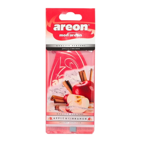 Aromatizante para auto Areon apple & cinnamon 1 pza