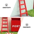 thumbnail image 4 of 1 Set of Mini Ladder Model Mini House Mailbox Ornament Mini House Furniture Model Mini House Decor, 4 of 8