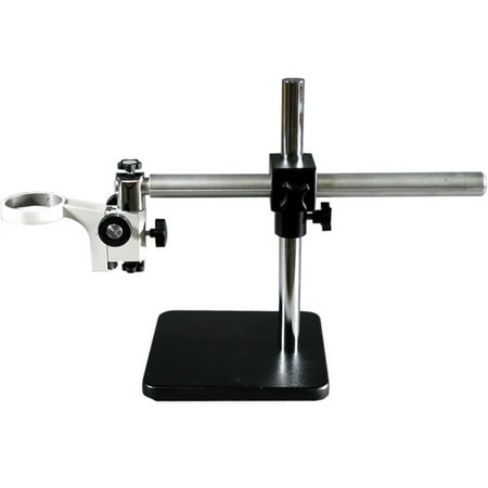 AmScope Solid Aluminum Single-Arm Microscope Boom Stand for Stereo with 84mm Pillar Rack New