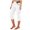 White, variant on ABATAB Cargo Capris for Women Hiking Casual Summer Capris Pants Outdoor Casual Travel Pull on Fashion Crop Trousers with Pockets