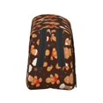 thumbnail image 3 of Qekee Christmas Gingerbread Cookies Print Double Clamshell Pen Case,Double Layer Pencil Pouch,Zippered Multi-FunctionalPencil Box for School, Travel, and Office Essentials, 3 of 7