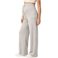 thumbnail image 3 of Diufon Maternity Yoga Pants Over The Belly Drawstring Stretchy Loose Pants Pregnancy Soft Comfy Workout Trousers, 3 of 9