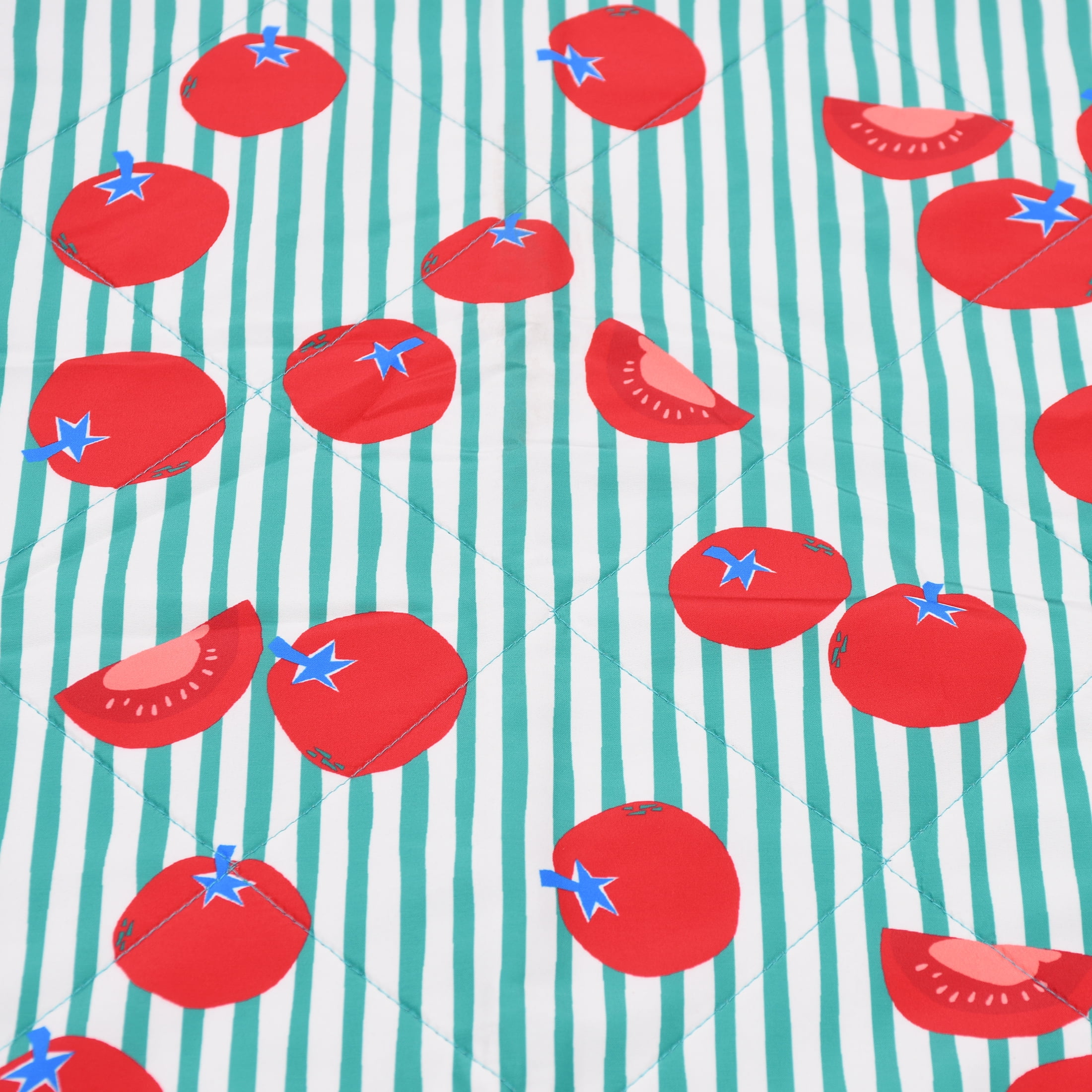 Mainstays Beach Blanket, Sand and Water Resistant, 79" x 59", Red Tomato