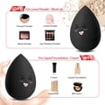 thumbnail image 3 of Heldig Perfect Makeup Sponge Set Blender, Beauty Sponge Makeup Blender Flawless for Liquid, 3 of 7