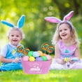 thumbnail image 7 of A1 Unlimited Plastic Oval Containers with Handles 13x6.875x4.625-in., Assorted Whimsical Colored Plastic Ice Bucket Baskets Cooler Easter Egg Hunt Stuff, 2ct. (Styles May Vary), 7 of 7