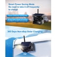 thumbnail image 2 of INSEETECH 1080P Solar Wireless Backup Camera, Magnetic WiFi Hitching Camera, Night Vision,365 Days Standby, Rechargeable Battery, Rear/Front View for Horse Trailer Pickup RV Car for Phone Pad Android, 2 of 9