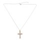 thumbnail image 1 of Collar de urna con forma de cruz, colgante de almacenamiento cinerario, colgante de cenizas, collar de recuerdo para mascotas, 1 of 6