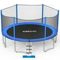 thumbnail image 3 of ORCC Trampoline 16 15 14 12 10 8ft Outdoor Trampoline 450 LBS Weight Capacity for Kids Adults, Safe Backyard Trampoline Jumping Mat Rain Cover, Including All Accessories, 3 of 9