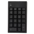 thumbnail image 2 of Teclado numérico inalámbrico de 2,4 GHz, 22 teclas, teclado numérico USB negro portátil sin retardo para ordenador portátil, 2 of 5