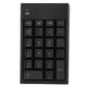 thumbnail image 2 of Teclado numérico inalámbrico de 2,4 GHz, 22 teclas, teclado numérico USB negro portátil sin retardo para ordenador portátil, 2 of 8