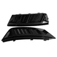 thumbnail image 3 of 2 rejillas antiniebla delanteras estilo S4 en negro brillante para A4 B9 2017-2018, 3 of 12