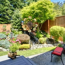 Giunmcul up to 65% Off Wind Spinne-r, Outdoor Metal Stake Yard Spinners, Garden Wind Catcher Wind Mills, Garden Windmill,Suitable for Decorating Your Patio, Law-n & Garden