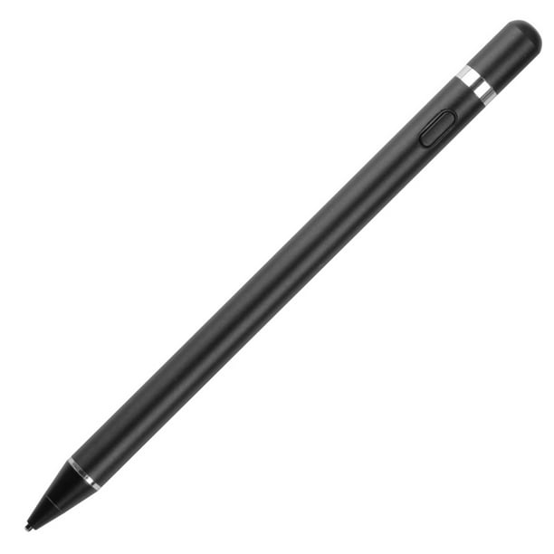 OWSOO Universel Stylus Pen Élastique Cuivre Pur Auto Off Compatible avec les Écrans Tactiles Capacitifs iOS/Android/Windows, Noir