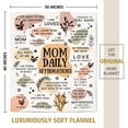 thumbnail image 6 of New Mom Gifts for Women Blanket, Postpartum Gender Reveal Mothers Day Birthday Gifts for Girl, Boy Mom, 6 of 7