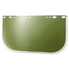 Jackson Safety F30 Acetate Face Shield (29053), 8” x 15.5”, Medium Green, Reusable Face Protection, 24 Shields / Case