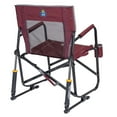 thumbnail image 4 of GCI Outdoor Freestyle Rocker Foldable Rocking Camp Chair, Maroon, 4 of 11