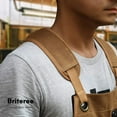 thumbnail image 3 of Delantal de carpintería BRITEREE para hombre con 9 bolsillos para herramientas, 3 of 7