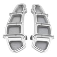 thumbnail image 1 of Xingzhi 1 Pair Motorcycle Radiator Guard Cover for VESPA GTS 250 2013-2020 Silver, 1 of 7