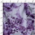 thumbnail image 2 of Soimoi Cotton Poplin Purple Fabric By the Yard - 42 Inch Wide -Florals Print Fabric - Elegant and Timeless Patterns for Fashion and Home Decor Printed Fabric, 2 of 6