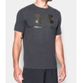 thumbnail image 3 of Under Armour Men's UA Sportstyle Logo T-Shirt 1257615-011 Black/Iridescent Foil, 3 of 4