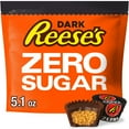 thumbnail image 2 of (3 pack) Reese's Zero Sugar Miniatures Dark Chocolate Peanut Butter Cups Candy, Bag 5.1 oz, 2 of 10