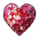 thumbnail image 2 of Decoraciones para San Valentín, adornos para San Valentín, regalos para San Valentín, colgantes acrílicos planos 2D coloridos para San Valentín, suministros para decoración de fiestas en el jardín, et, 2 of 6
