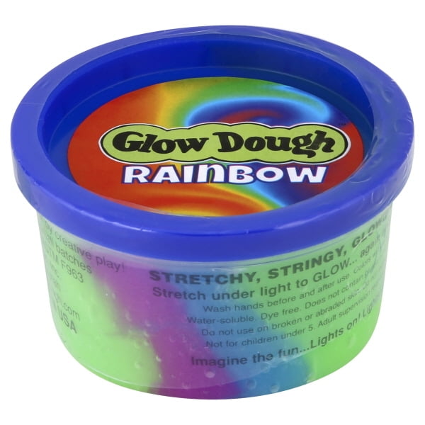 Toysmith Rainbow Glow Dough
