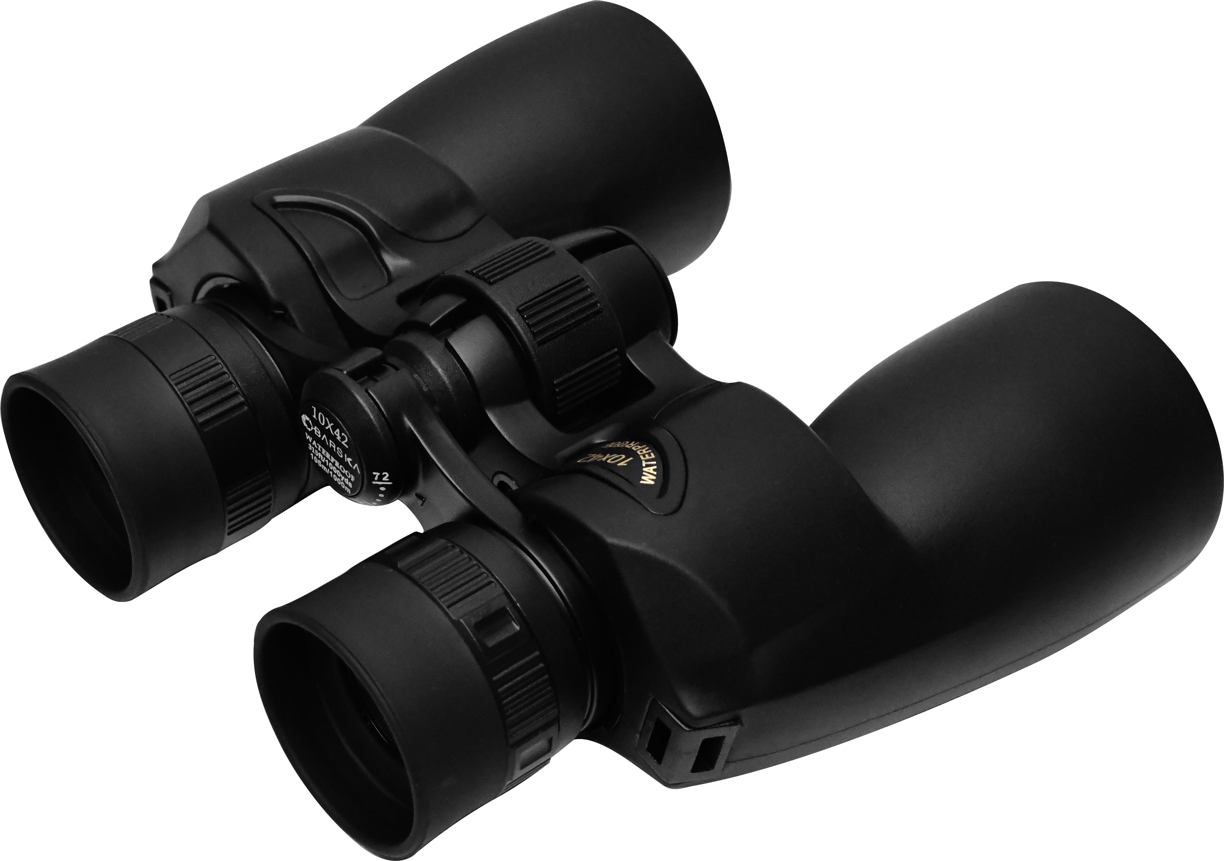 BARSKA AB13502 Crossover 10x42 Waterproof Binoculars for Sports, Boating, Theater, Hunting, etc, Black, One Size 10x42mm Crossover Waterproof Binoculars | AB13502 \u2013 Barska