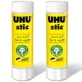 thumbnail image 1 of Barra de pegamento UHU Stic transparente 2x40 g sin disolventes, 1 of 7