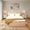 Beige, variant on Ovios Full Bed with Mattress, Modern Plush Corduroy Cloud Bed, All-in-One Bedroom Furniture Set, No Assembly Required, Gray