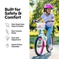 thumbnail image 6 of Schwinn Elm Kids Bike, 18- Inch Wheel, Single Speed, Ages 6-9, White, 6 of 9