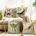 thumbnail image 4 of Farmhouse Pillow Covers 18x18 Set of 4 Spring Pillow Covers Outdoor Decorative Throw Cushion Case for Sofa Couch Living Room, 4 of 6
