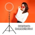 thumbnail image 3 of Photography Tripod Stand 2m/6.6ft Height Adjustable with Universal 1/4 Interface for Studio LED Ring Light Camera Support, 3 of 4