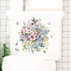 thumbnail image 4 of Flores y colibrí mariposa baño tapa del asiento del inodoro calcomanías pegatinas PVC pegatina extraíble autoadhesivo baño decoración arte, 4 of 5