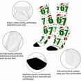 thumbnail image 3 of 67 Socks 6 7 Meme Novelty Six Seven Crew Socks Funny Gifts For Boys Girls Men Women, 3 of 10