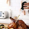 thumbnail image 1 of 1Pc Turkey Baster Set Include Detachable Food Grade Silicone Bulb,Meat Injector Needle and Cleaning Brush,Quality Meat Basters for Basting and Kitchen Cooking Turkey,Beef,Pork,Fish,BBQ(B), 1 of 8