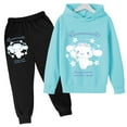 thumbnail image 1 of Ensemble de Sport Décontracté pour Enfants Printemps et Automne, 2 Pcs, 3-12 Ans, sanrio, 1 of 6