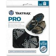Yaktrax Pro Traction Cleats, Black, One Size