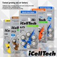 thumbnail image 6 of 60 iCellTech Hearing Aid Batteries Size: 675 + Battery Caddy, 6 of 8