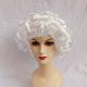 thumbnail image 5 of Fiudx Peluca Corta y Rizada, Elegante Flequillo Plateado, Diseño de Malla Transpirable, Look Divertido para Fiestas, Accesorio de Moda para El Cabello, Ideal para Diversas Ocasiones., 5 of 5